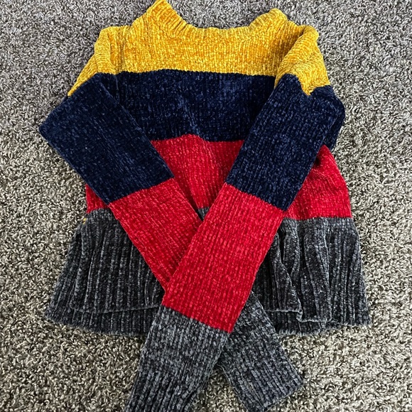 MULTI-COLORED VINTAGE SWEATER - Picture 3 of 4